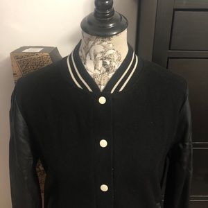 Black Varsity Jacket